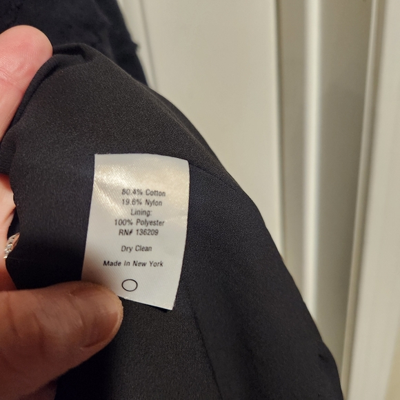 Hatch Maternity The Layla Fringe Black Long Sleeve Dress - Picture 9 of 11